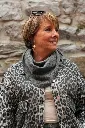 Foulard - Uni - Gris fonce (vue 4)