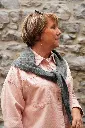 Foulard - Uni - Gris fonce (vue 4)