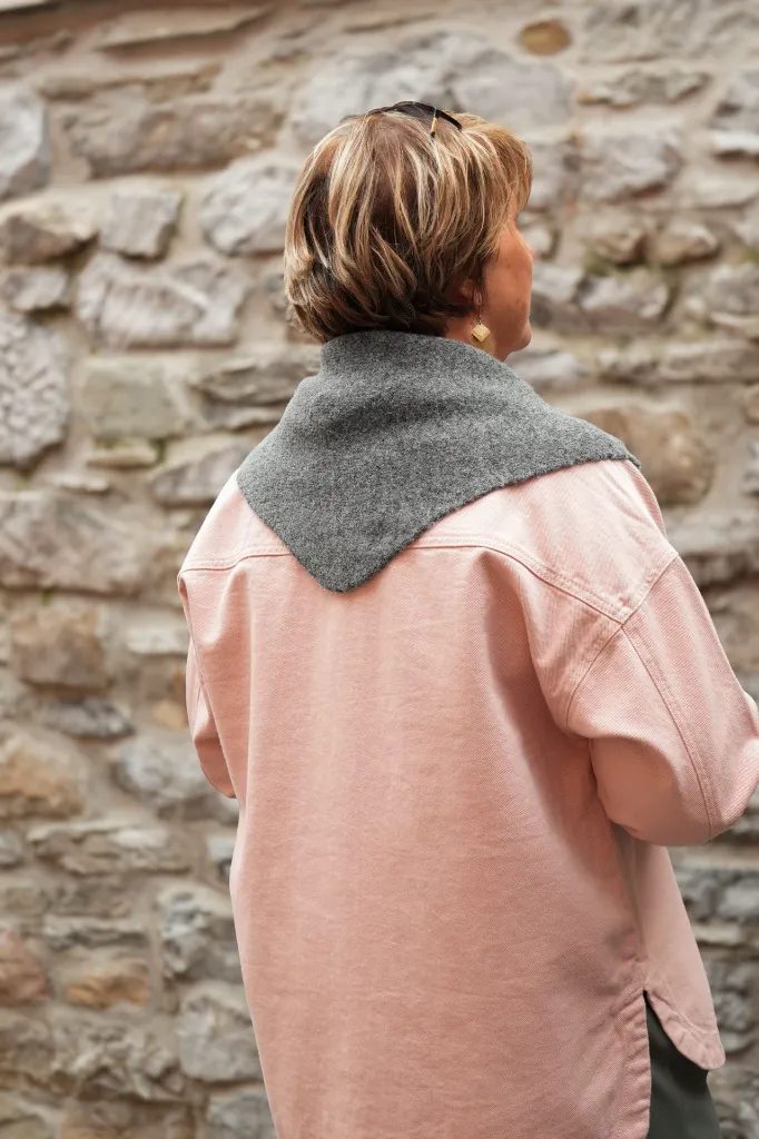 Surchemise en jeans oversized - Max - Bois de rose