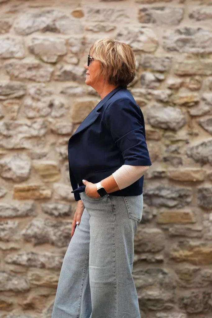 Veste courte col officier - Marine (vue 3)