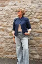 Veste courte col officier - Marine (vue 6)