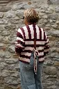 Pull - Burgundy/beige (vue 3)