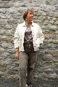T-shirt oversize imprimé Vintage Vibes - Marron (vue 2)