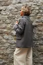 Blazer sam oversize - Gris (vue 9)