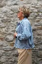 Veste en jeans oversized - Zoé - bleu jeans (vue 3)