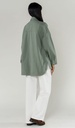 Surchemise en jeans oversized - Max - Kaki (4)