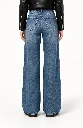 Jeans large taille haute - Lila - Bleu (vue 3)