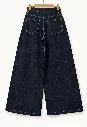 Jeans extra wide leg taille haute - bleu brut (vue 2)
