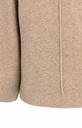 Pull à larges manches, col montant - YAYA - Dark Beige Melange (10)