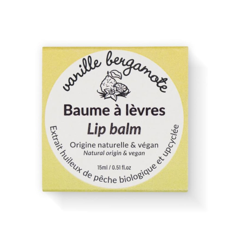 Baume à lèvres 100% naturel - Malou & Marius - Senteur  Vanille bergamote — vue 3