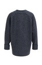 Cardigan oversize en maille côtelée - YAYA - Dark Anthracite Melange (8)