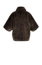 Veste oversize réversible en fausse fourrure - YAYA - Delicioso Brown (12)