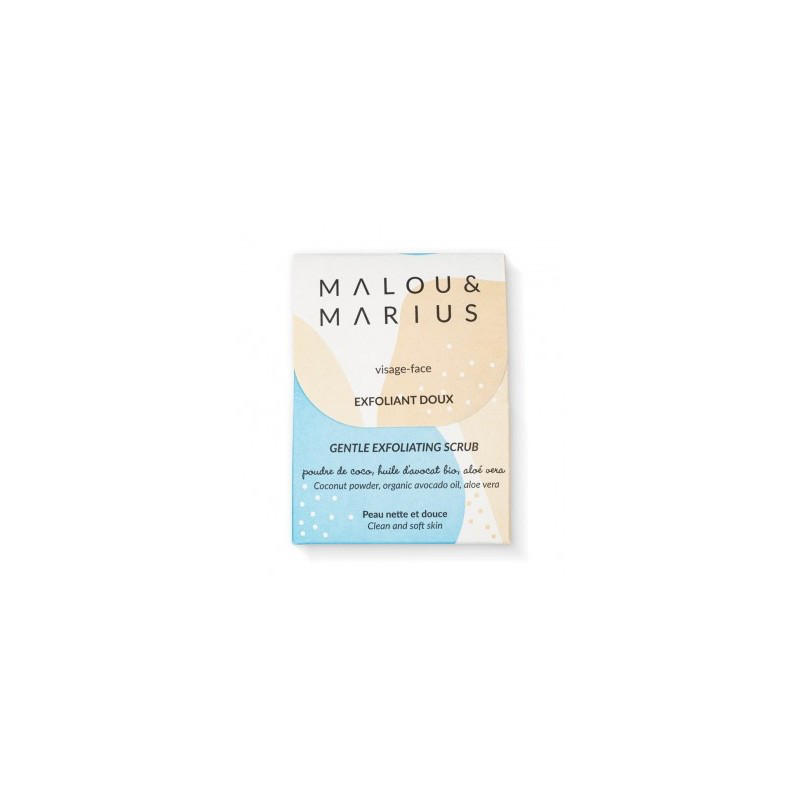 Malou & Marius - Exfoliant doux - Poudre coco huile d'avocat aloé vera — vue 6