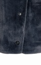 Veste oversize réversible en fausse fourrure - YAYA - Dark Anthracite (14)