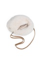 Petit sac rond en fausse fourrure - YAYA - Pure Cashmere Grey (3)