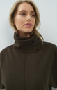 Pull à col montant et ceinture à nouer - YAYA - Delicioso Brown (vue 3)