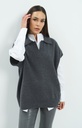 Chemise évasée à col montant - YAYA - Pure White (8)
