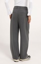 Pantalon coupe ballon à pinces - YAYA - Medium Grey Melange (3)