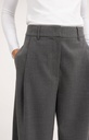 Pantalon coupe ballon à pinces - YAYA - Medium Grey Melange (4)