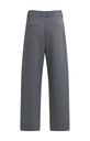 Pantalon coupe ballon à pinces - YAYA - Medium Grey Melange (6)