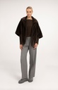 Pantalon souple, coupe large - YAYA - Medium Grey Melange (2)