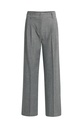 Pantalon souple, coupe large - YAYA - Medium Grey Melange (10)