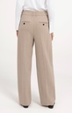 Pantalon souple, coupe large - YAYA - Beige Melange (6)