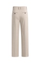 Pantalon souple, coupe large - YAYA - Beige Melange (11)