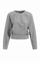 Haut manches longues à coupe blousante - YAYA - Medium Grey Melange (2)