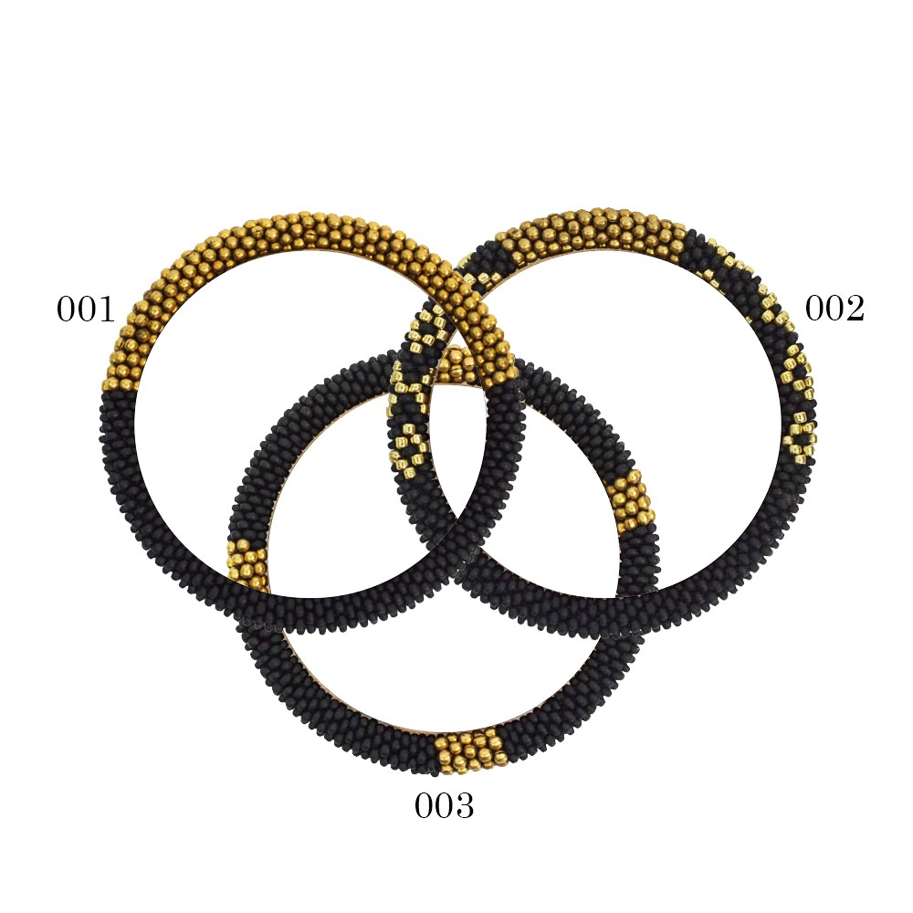 Bracelet Stardust - Kharmari - Hybride 001 - Noir (4)