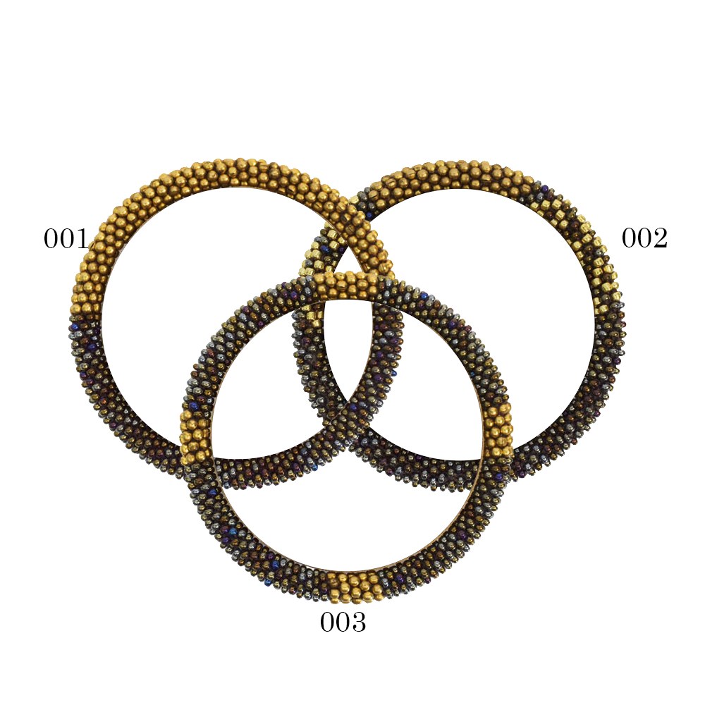 Bracelet Stardust - Kharmari - Hybride 002 - Marron (2)