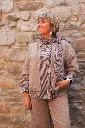 Gilet manches 3/4 - Taupe (vue 5)