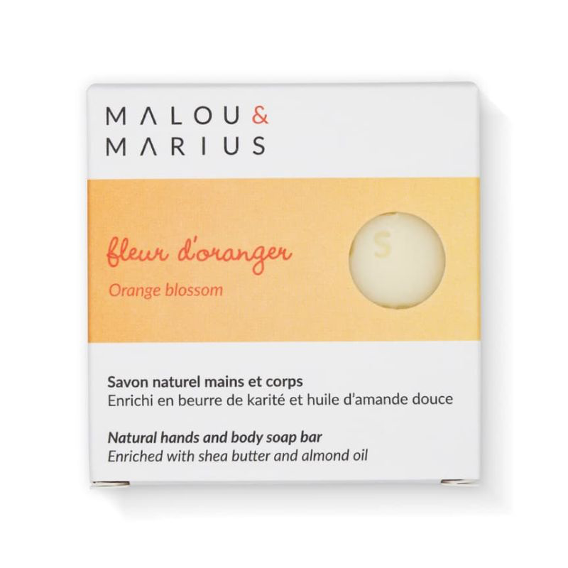 Savon FLEUR D'ORANGER 100gr Malou & Marius — vue 2