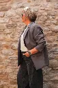 Blazer sam oversize - Gris (vue 10)