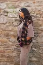 Pantalon jogging en coton délavé - Chocolat (vue 8)