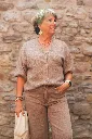 Jeans ballon - Nora - taupe délavé (vue 7)