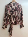 Blouse imprimée - Marron (2)