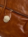 Sac à main Paul Marius Bernadette en cuir vernis cognac (5)