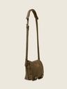 Sac bandoulière Paul Marius Loulou S en cuir vert kaki vintage (3)