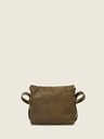 Sac bandoulière Paul Marius Loulou S en cuir vert kaki vintage (5)