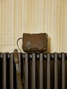 Sac bandoulière Paul Marius Loulou S en cuir vert kaki vintage (6)
