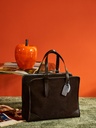 Sac cabas Paul Marius LeCabas L en cuir suédé chocolat (2)