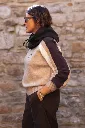 Pull Running Club - Manches raglan - Beige (vue 3)