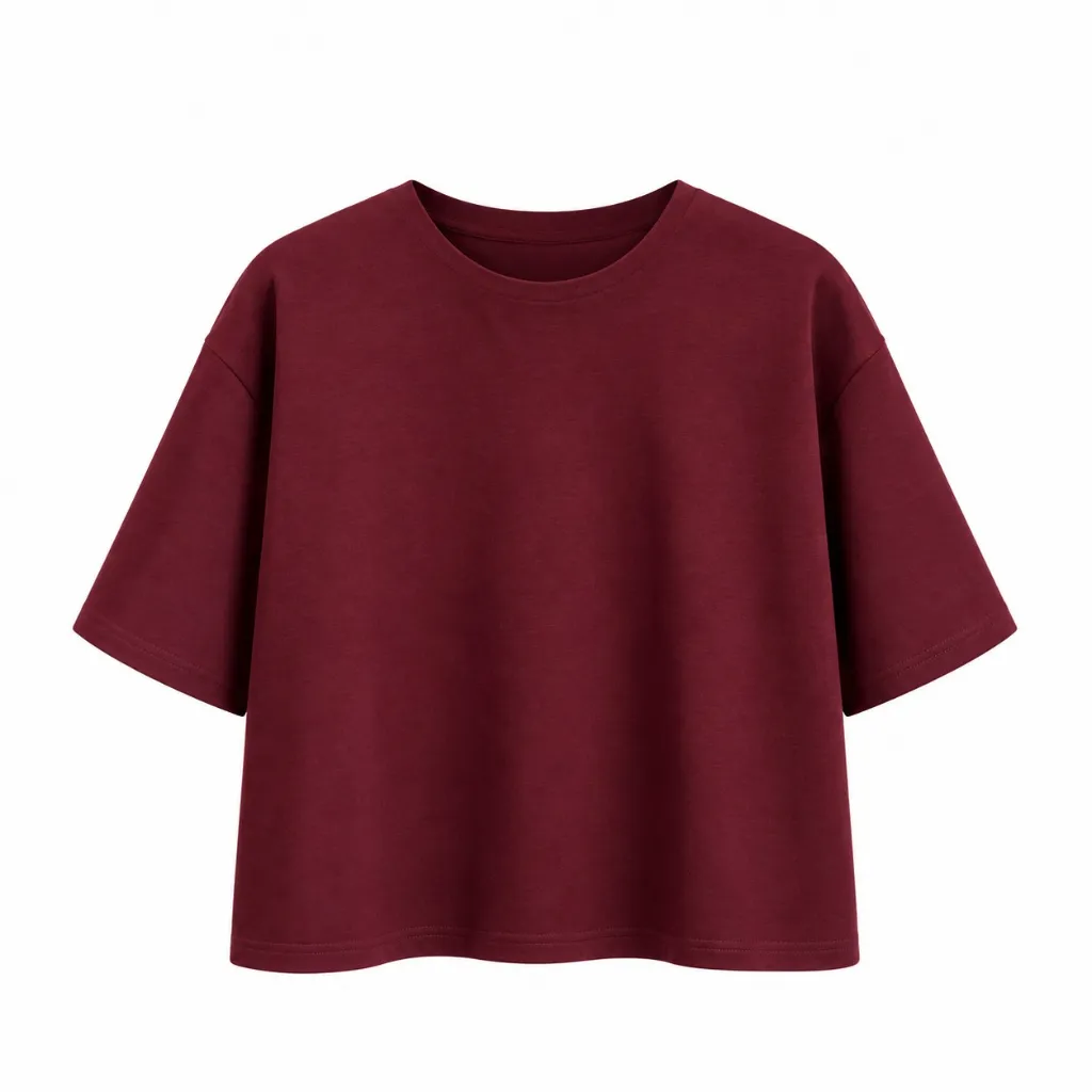 T-shirt ultra doux - Joy - bordeaux