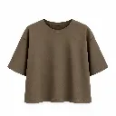 T-shirt ultra doux - Joy - taupe (vue 2)