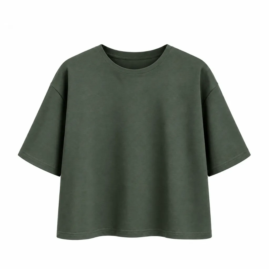 T-shirt ultra doux - Joy - kaki