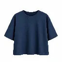 T-shirt ultra doux - Joy - marine (vue 2)