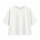 T-shirt ultra doux - Joy - blanc (vue 2)