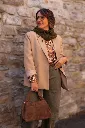 Blazer oversize - Sam - Taupe (vue 3)