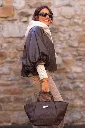 Cagoule en maille à cordons - Beige (vue 4)